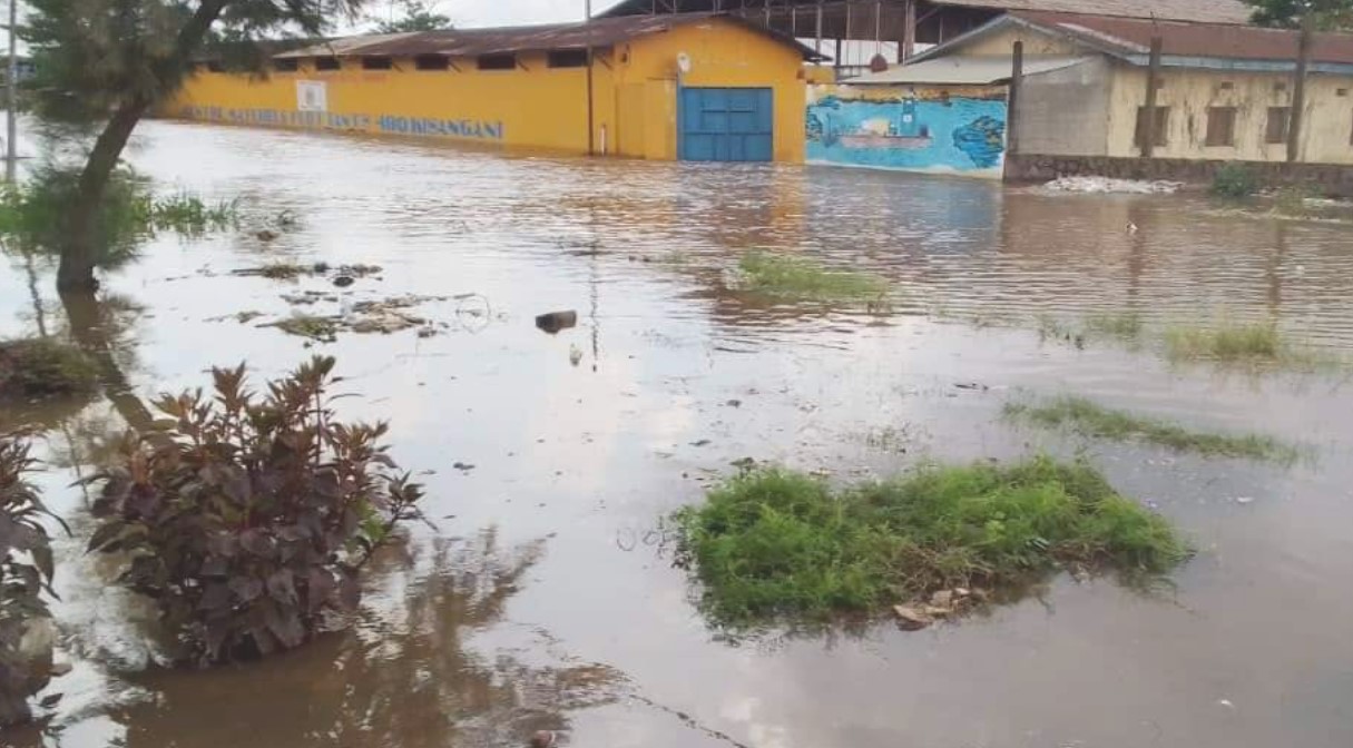 le Fleuve Congo inonde dans des quartiers de Kisangani